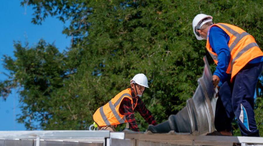 Professional New roof installation in Greene, ME